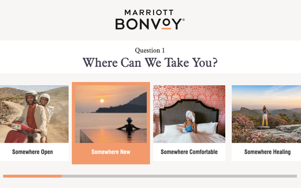 Marriott Bonvoy Where Can We Take You Marketing Campaign - Free AI Marketing Campaign Generator, 50+ Real Marketing Campaign Examples