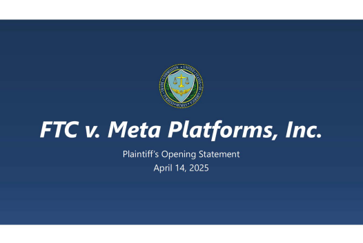 Meta Antitrust Opening Statement - Free AI Opening Statement, 50+ Real Opening Statement Examples