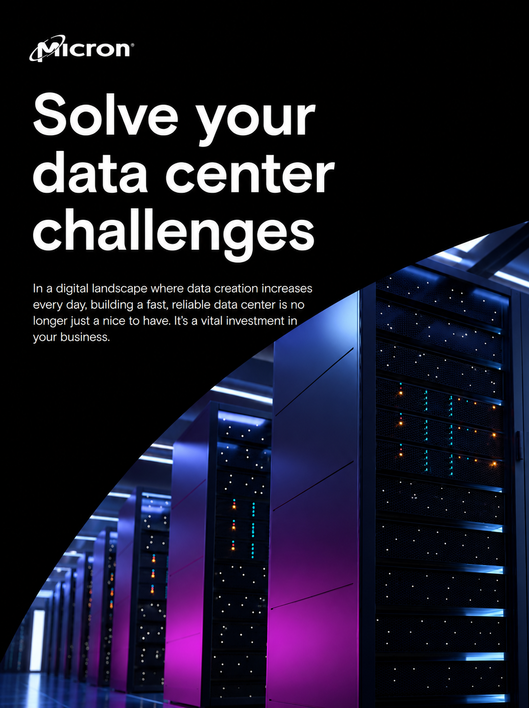 Micron Data Center Solutions Brochure - Free AI Brochure Generator, 50+ Real Brochure Examples