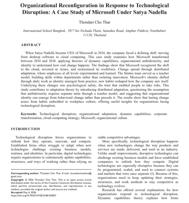 Microsoft Case Study - Free AI Case Study Generator, 50+ Real Case Study Examples