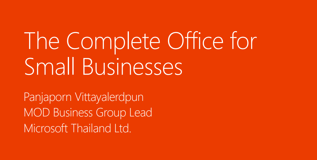 Microsoft Office 365 Small Business Pitch Deck - Free AI Pitch Deck Generator, 50+ Real Pitch Deck Examples