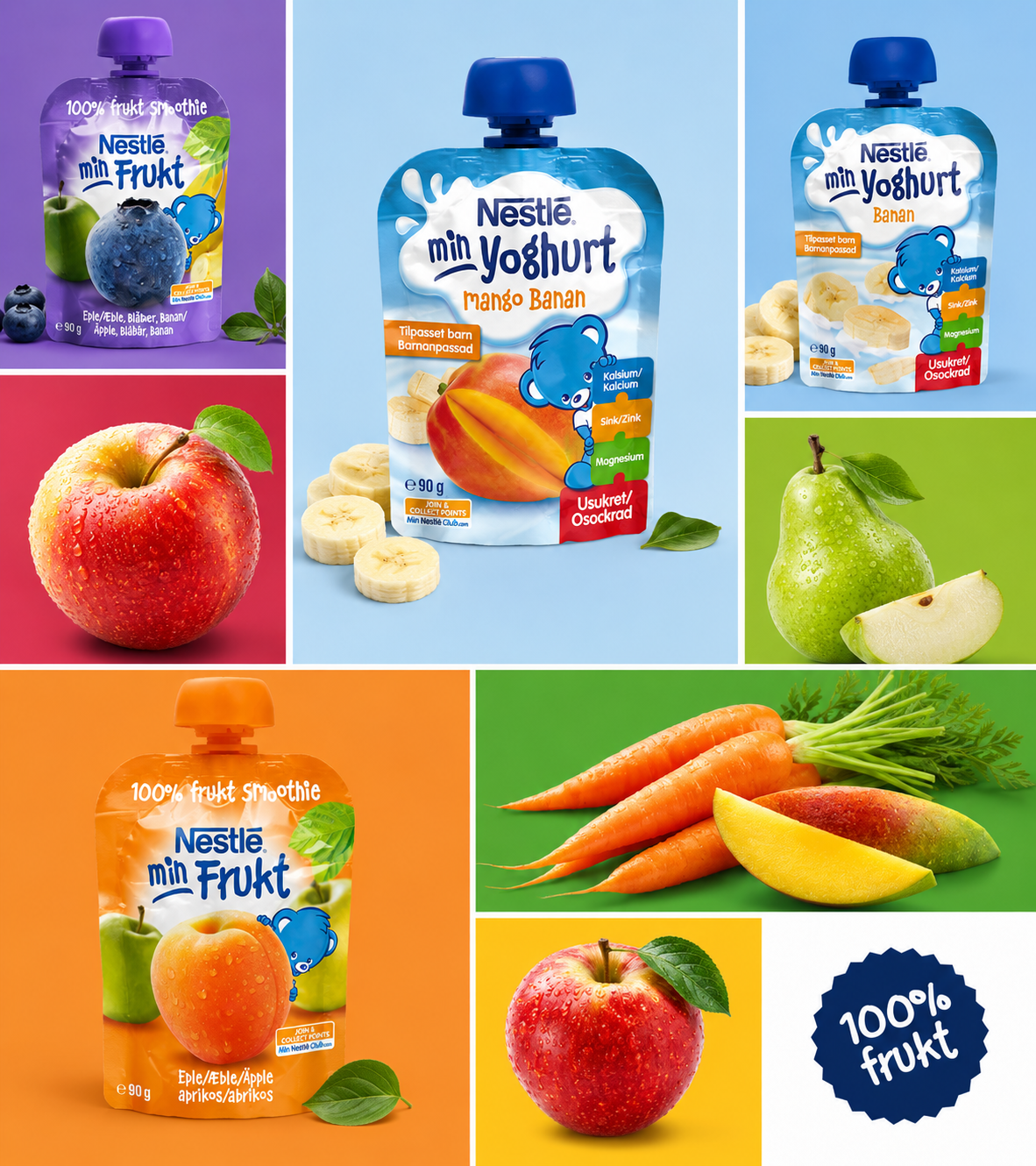 Nestle Children's Nutrition Mood Board - Free AI Mood Board Generator, 50+ Real Mood Board Examples