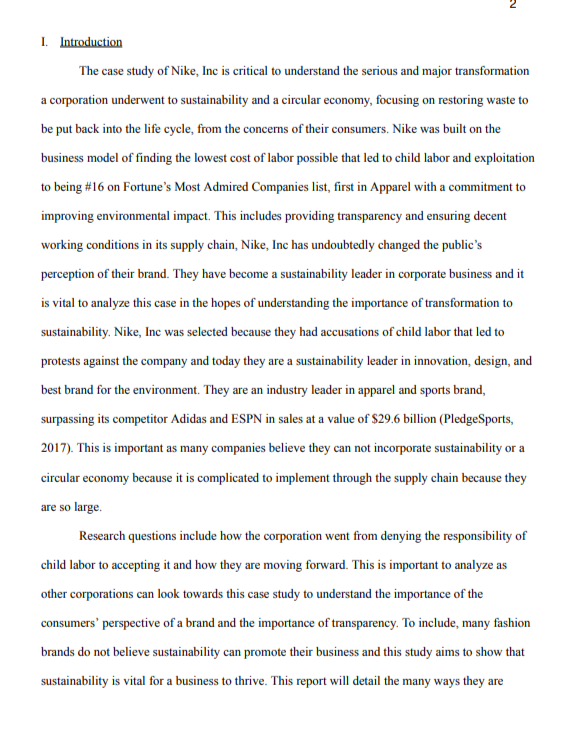 Nike Sustainability Report - Free AI Sustainability Report Generator, 50+ Real Sustainability Report Examples