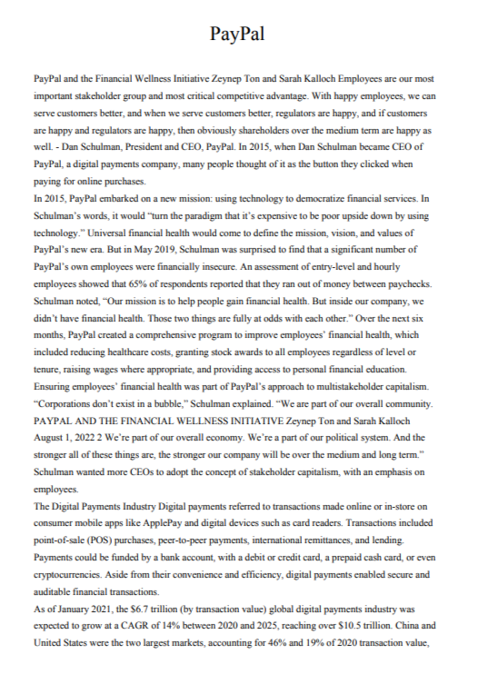 PayPal Case Study - Free AI Case Study Generator, 50+ Real Case Study Examples
