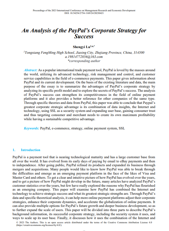 PayPal Case Study - Free AI Case Study Generator, 50+ Real Case Study Examples