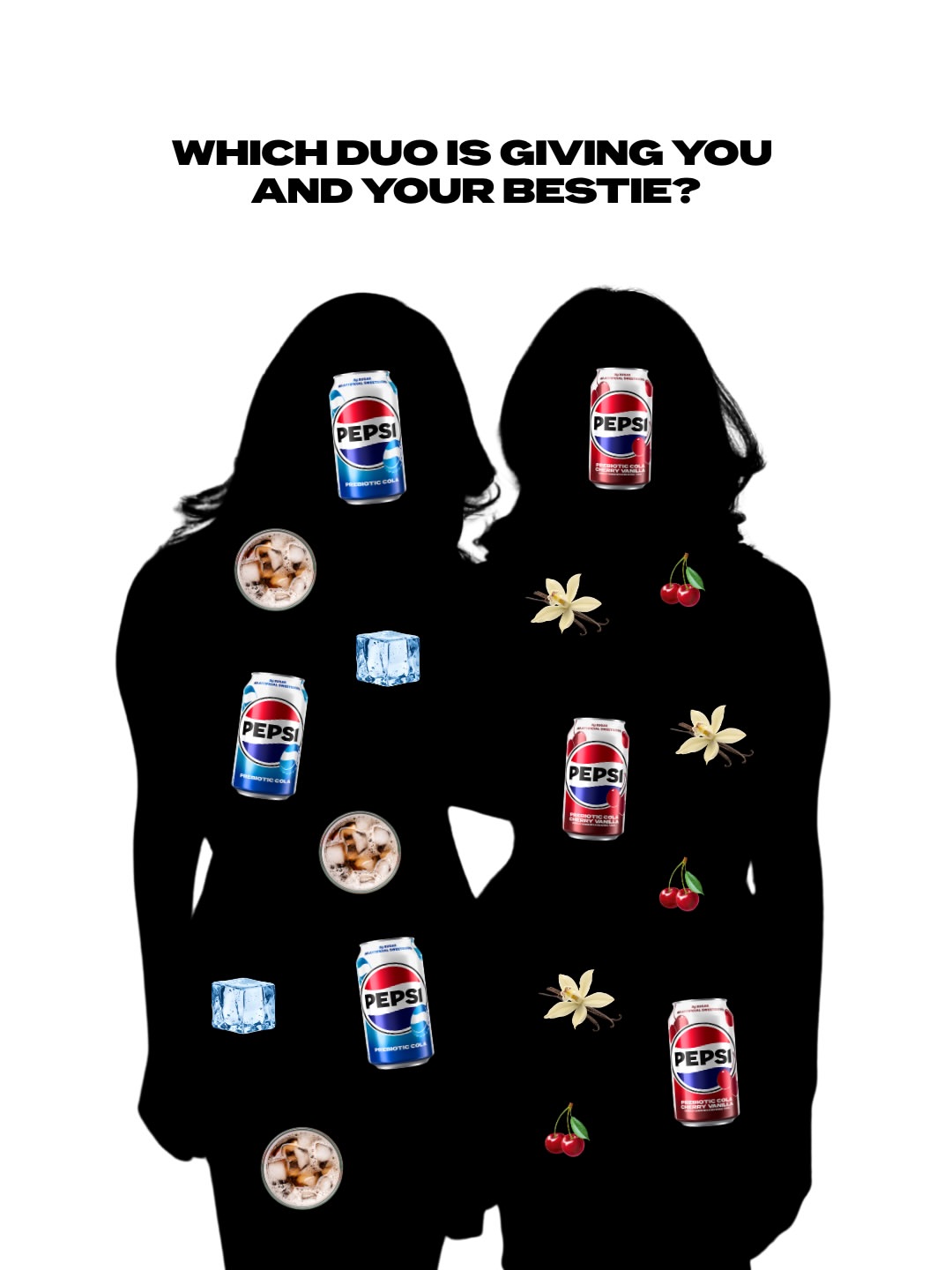 Pepsi Bestie Flavor Match Social Media Post - Free AI Social Media Post Generator, 50+ Real Social Media Post Examples