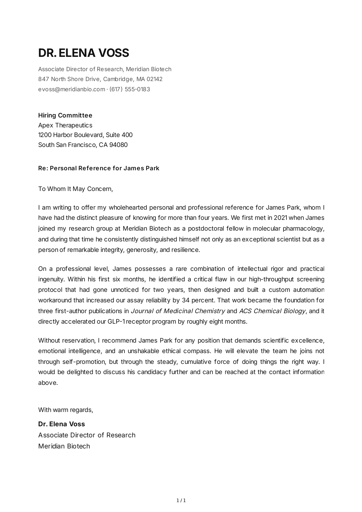 Personal Reference Letter - Free AI Reference Letter Generator, 50+ Real Reference Letter Examples
