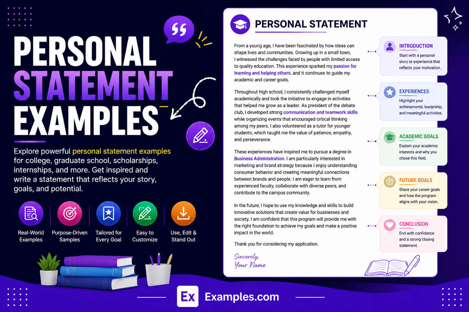 Free AI Personal Statement Generator, 50+ Real Personal Statement Examples