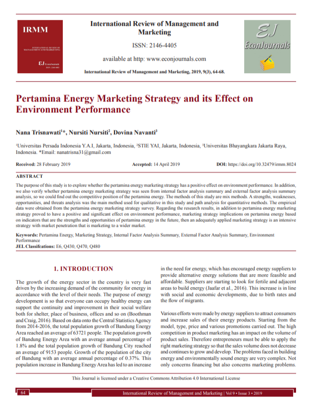 Pertamina Marketing Strategy - Free AI Marketing Strategy Generator, 50+ Real Marketing Strategy Examples