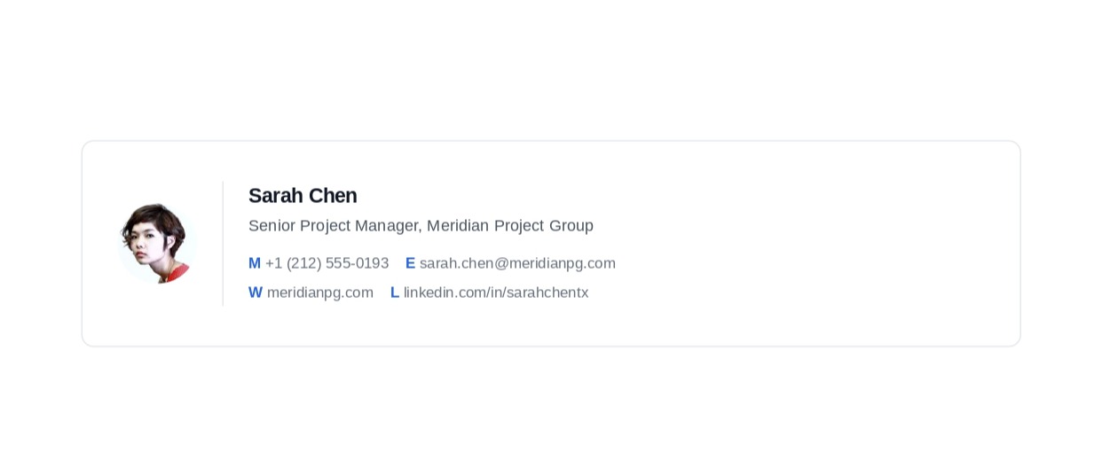 Project Manager Email Signature - Free AI Email Signature Generator, 50+ Real Email Signature Examples