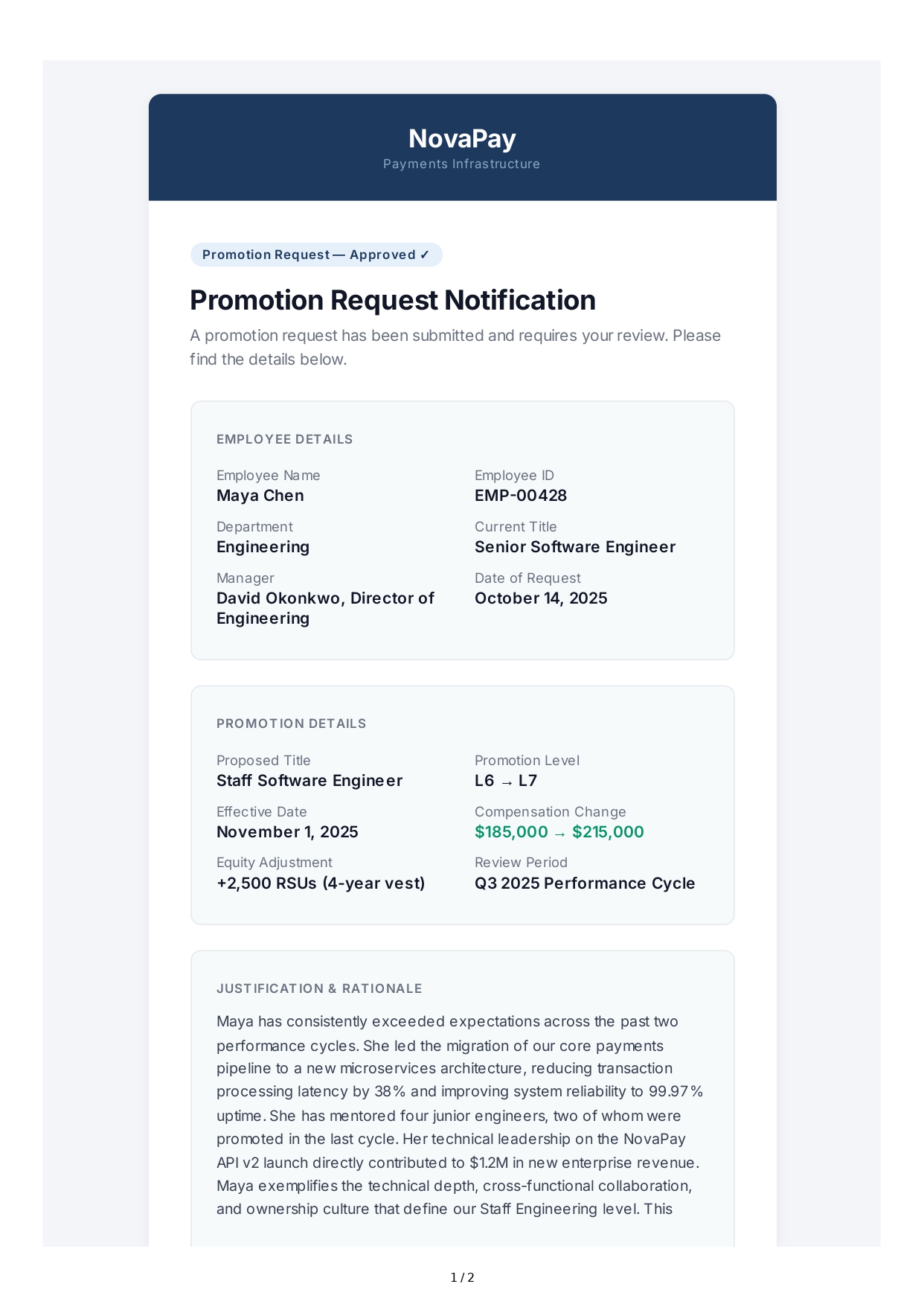 Promotion Request Email - Free AI Email Generator, 50+ Real Email Examples