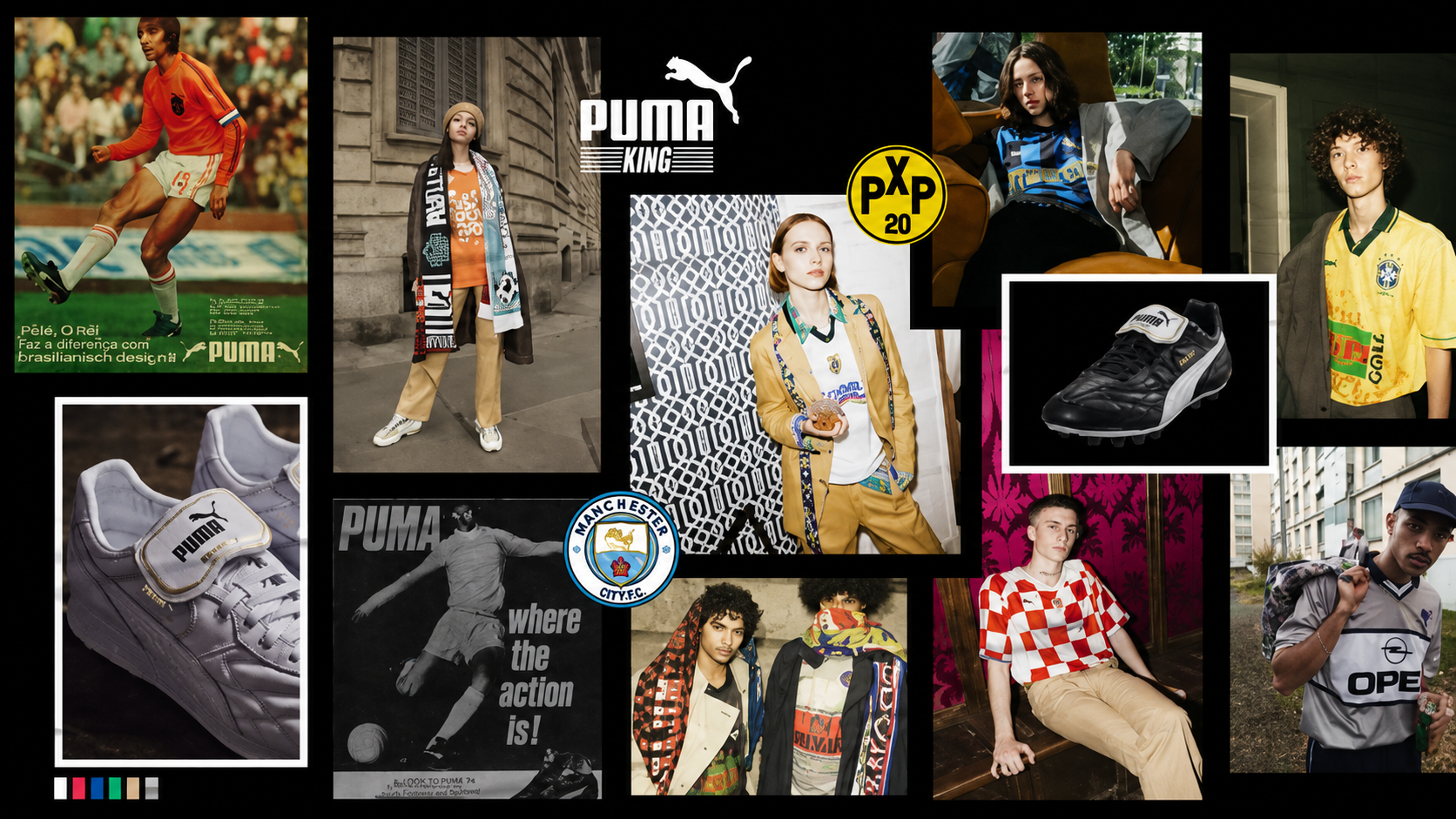 Puma Football Heritage Mood Board - Free AI Mood Board Generator, 50+ Real Mood Board Examples
