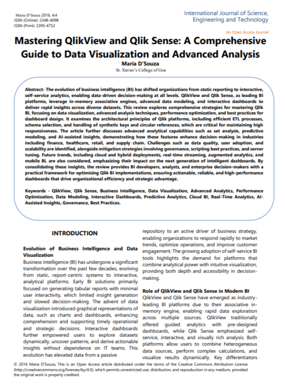 Qlik Data Visualization - Free AI Data Visualization Generator, 50+ Real Data Visualization Examples