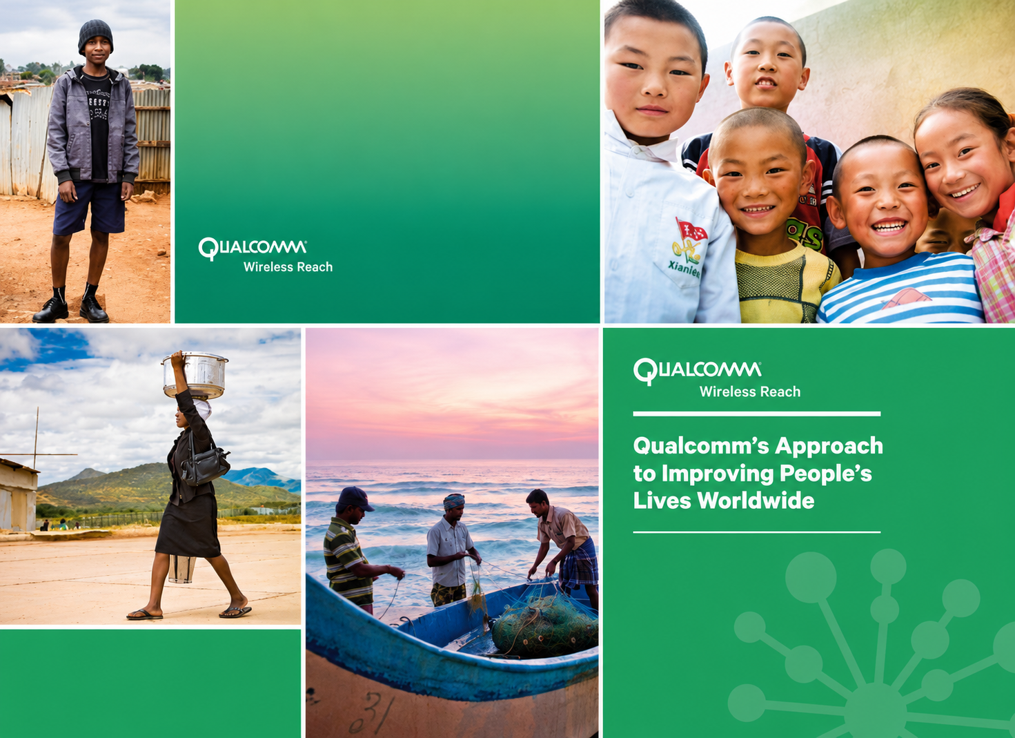 Qualcomm Wireless Reach Brochure - Free AI Brochure Generator, 50+ Real Brochure Examples