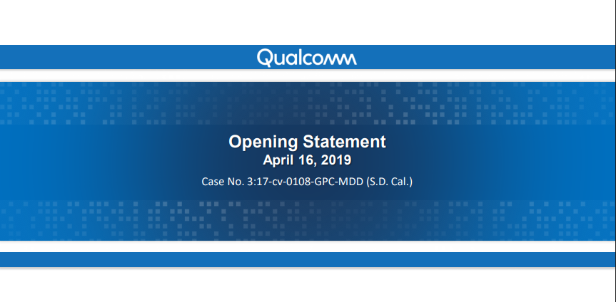 Qualcomm v. Apple Opening Statement - Free AI Opening Statement Generator, 50+ Real Opening Statement Examples