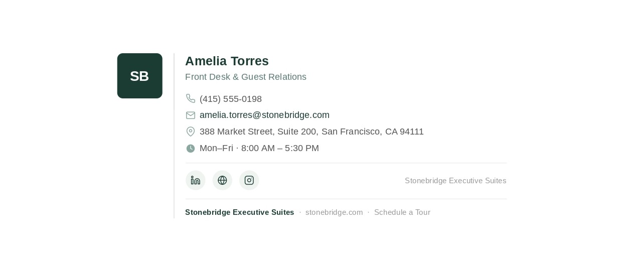 Receptionist Email Signature - Free AI Email Signature Generator, 50+ Real Email Signature Examples