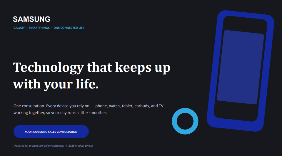 Samsung Sales Presentation - Free AI Sales Pitch Generator, 40+ Real Sales Pitch Examples