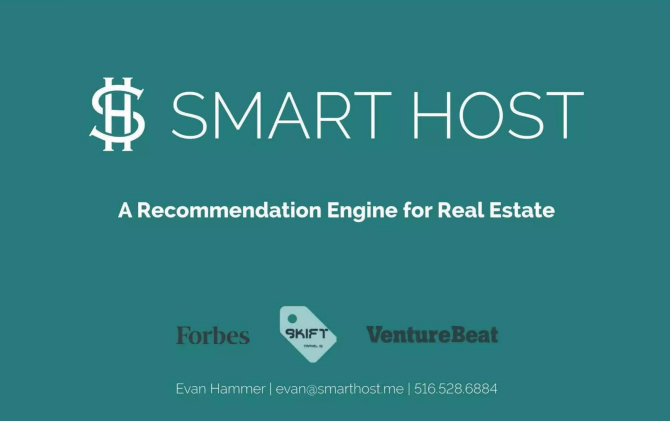 Smart Host Pitch Deck - Free AI Pitch Deck Generator, 50+ Real Pitch Deck Examples