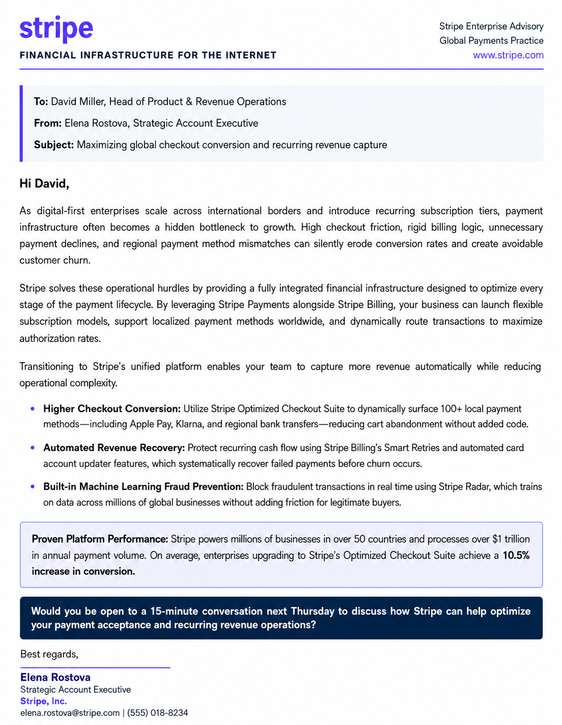 Stripe Sales Email - Free AI Sales Pitch Generator, 30+ Real Sales Pitch Examples