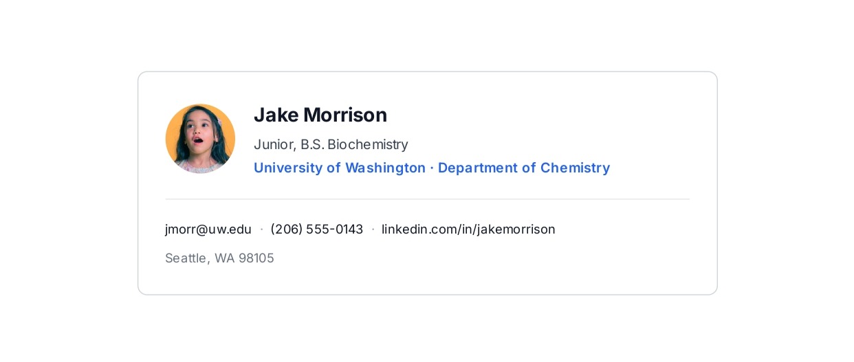 Student Email Signature - Free AI Email Signature Generator, 50+ Real Email Signature Examples