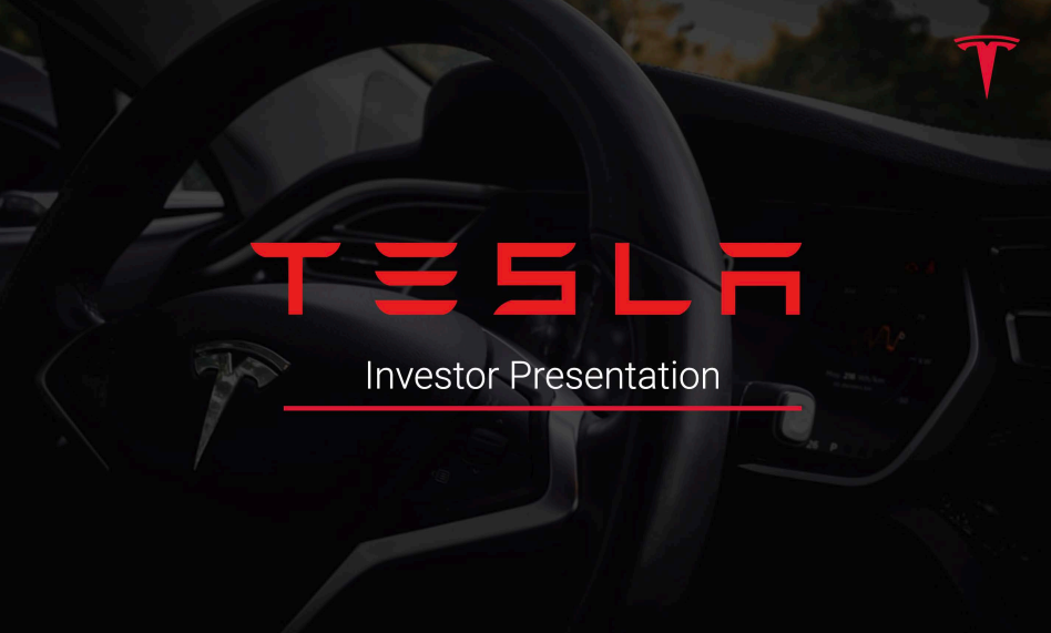 Tesla Investor Pitch Deck - Free AI Pitch Deck Generator, 50+ Real Pitch Deck Examples