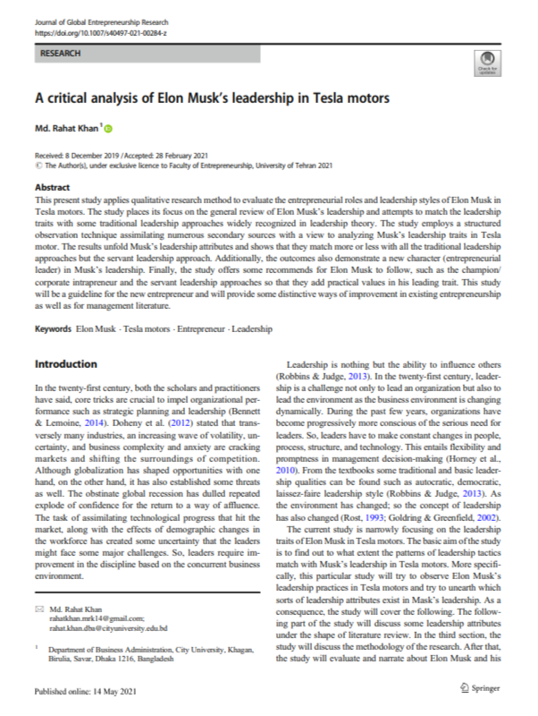Tesla Leadership Skills - Free AI Leadership Skills Generator, 50+ Real Leadership Examples