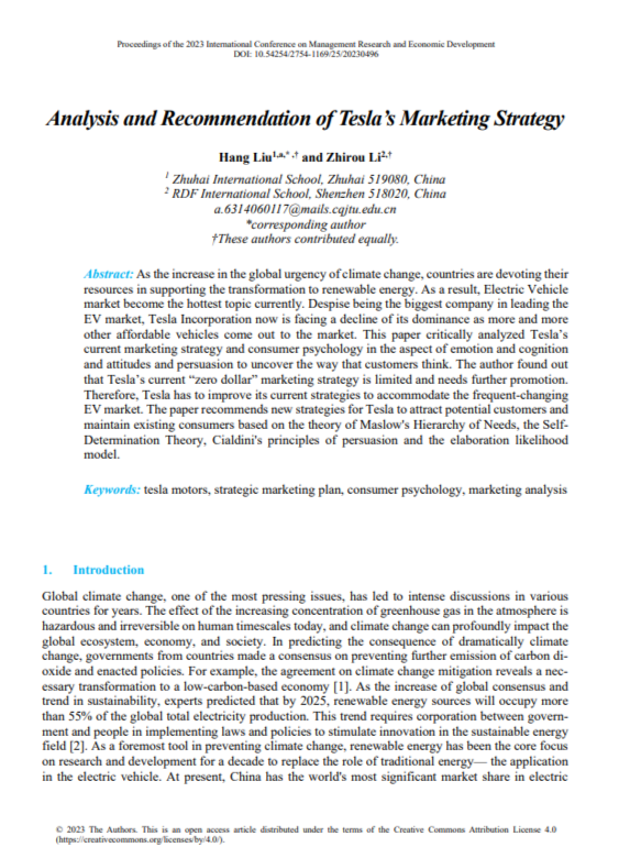Tesla Marketing Strategy - Free AI Marketing Strategy Generator, 50+ Real Marketing Strategy Examples