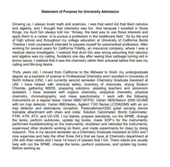 University Admission statement of Purpose - Free AI Statement of Purpose Generator with 50+ Real SOP Examples