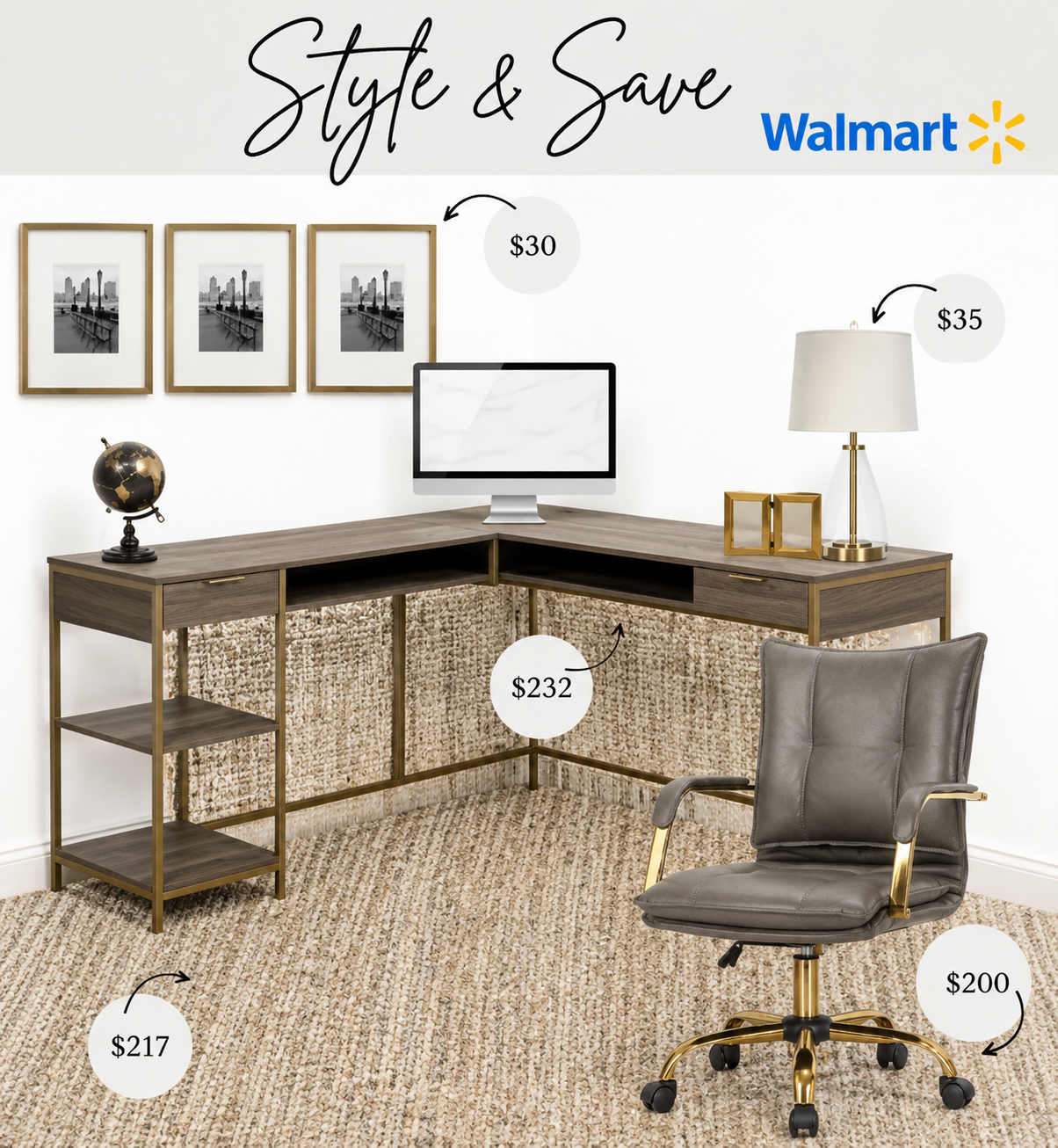Walmart Office Setup Mood Board - Free AI Mood Board Generator, 50+ Real Mood Board Examples
