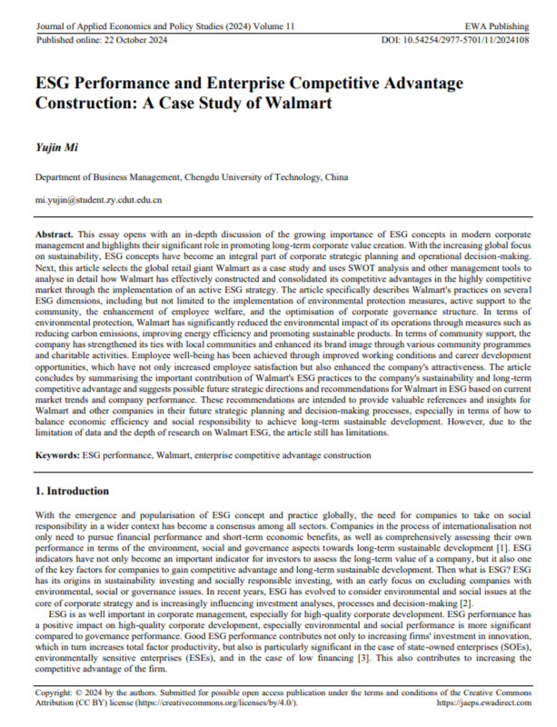 Walmart Sustainability Report - Free AI Sustainability Report Generator, 50+ Real Sustainability Report Examples