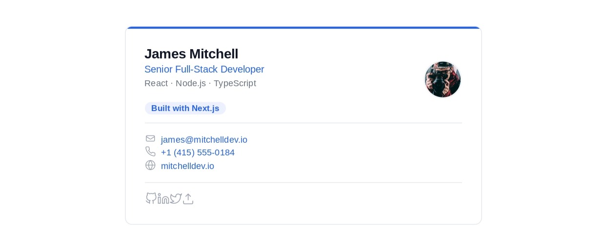 Web Developer Email Signature - Free AI Email Signature Generator, 50+ Real Email Signature Examples