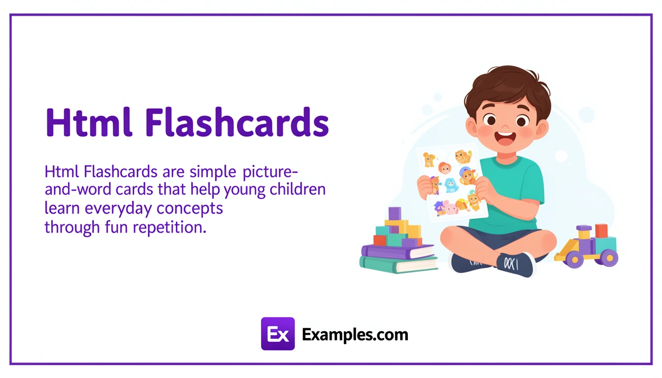 Html Flashcard Examples, Create Html Flashcards with AI