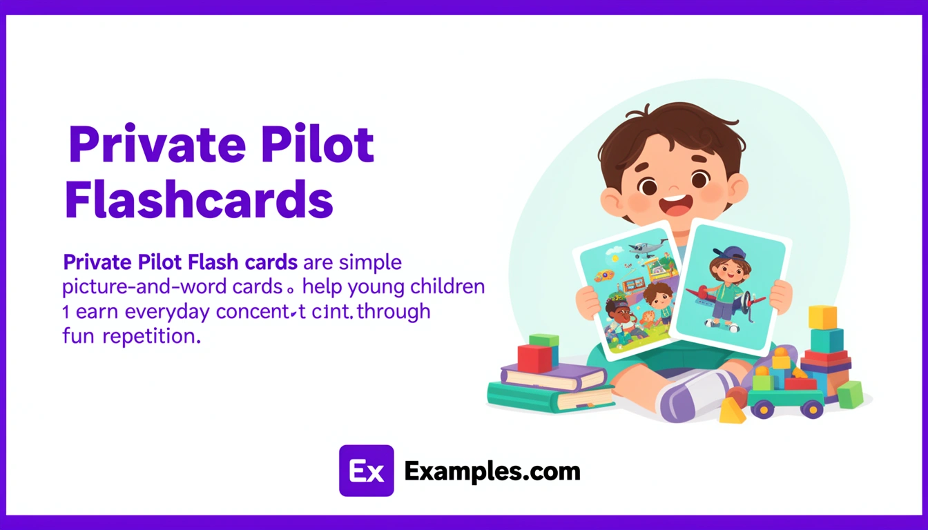 Private Pilot Flashcard Examples, Create Private Pilot Flashcards with AI
