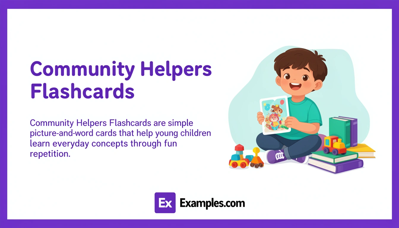 community helpers flashcards