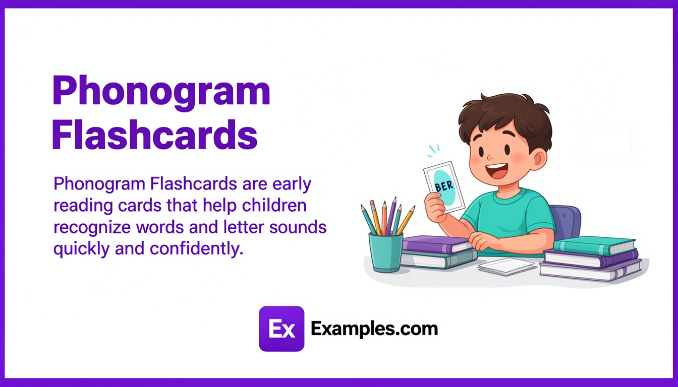 Phonogram Flashcard Examples, Create Phonogram Flashcards with AI