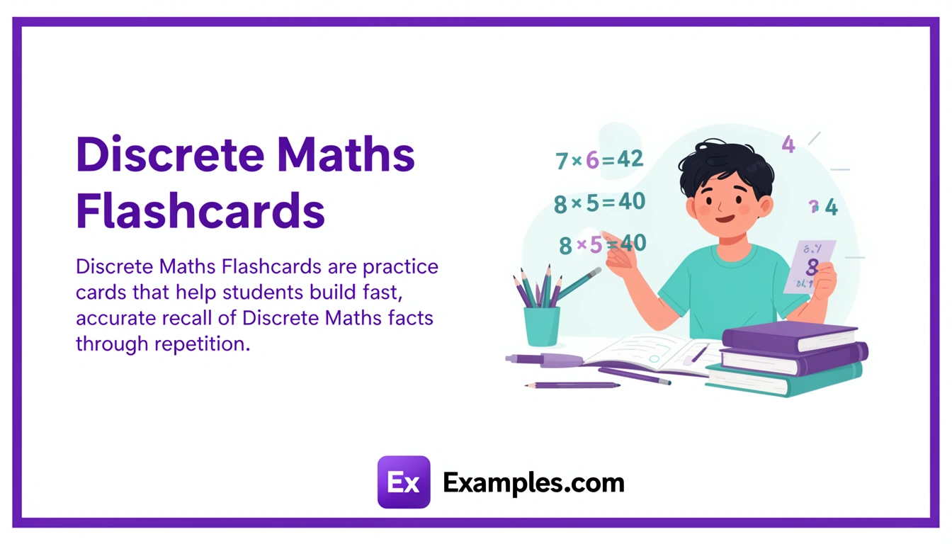 discrete maths flashcards