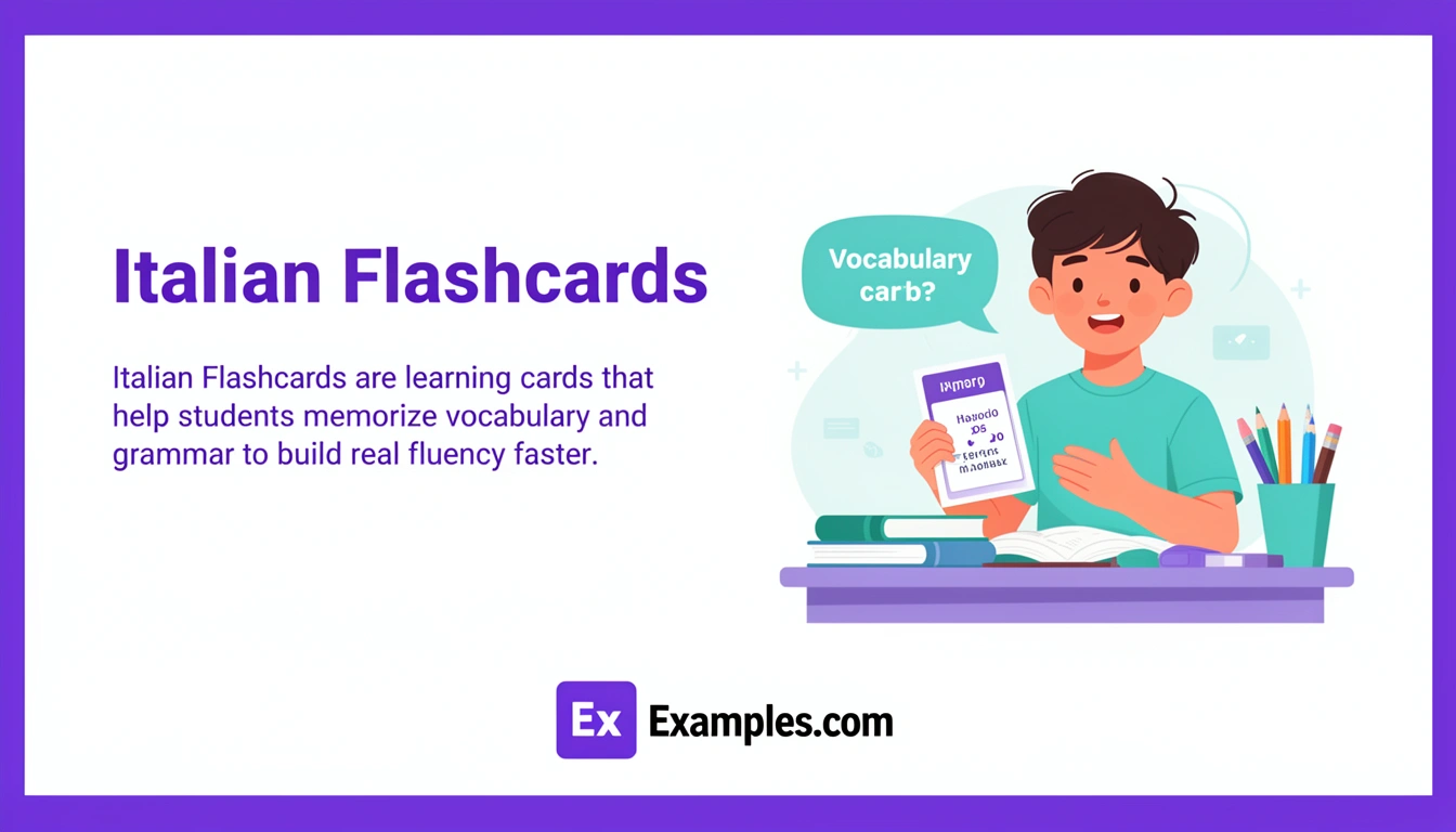 italian flashcards