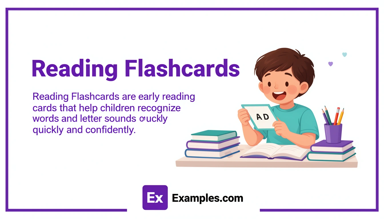 reading flashcards