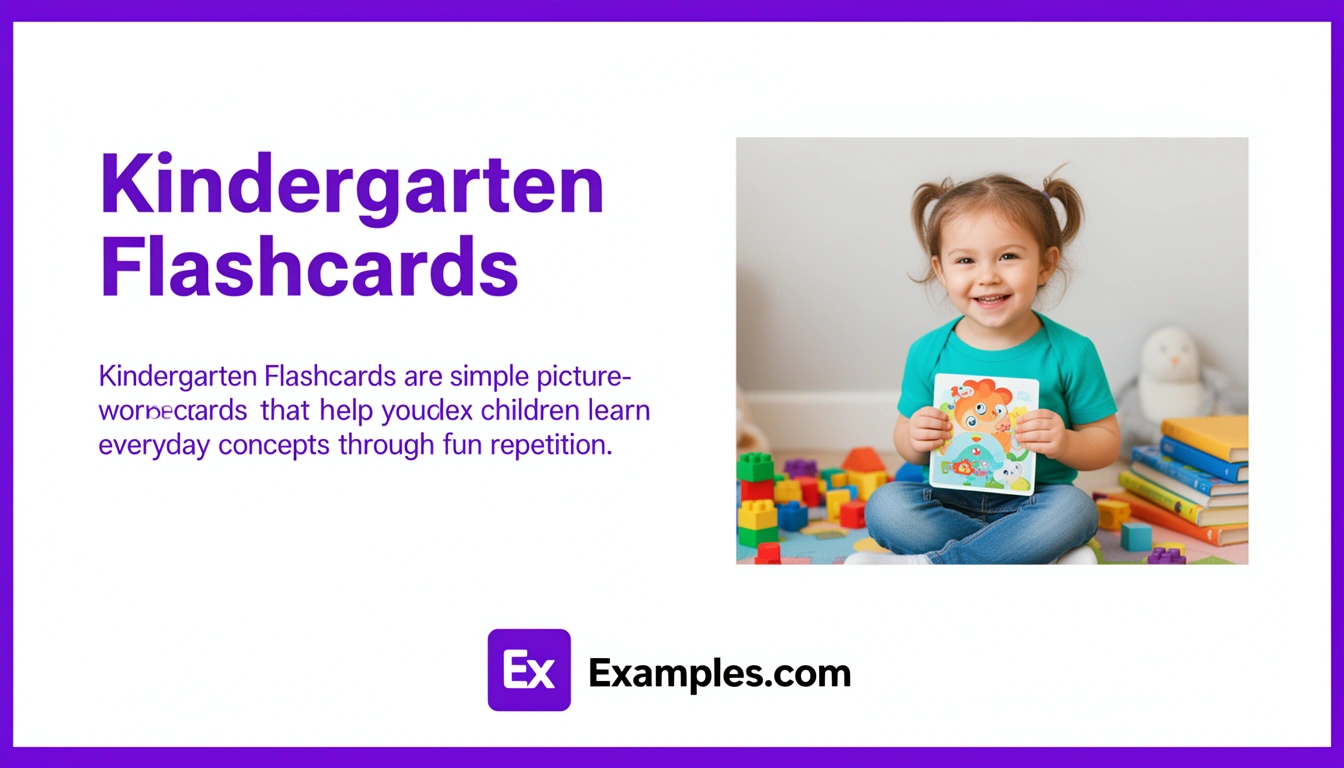 kindergarten flashcards