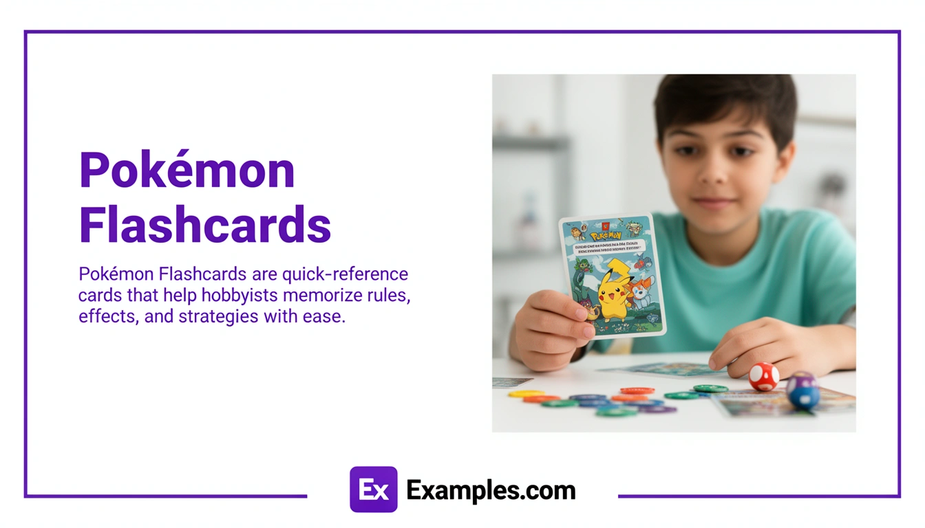 Pokemon Flashcard Examples, Create Pokemon Flashcards with AI