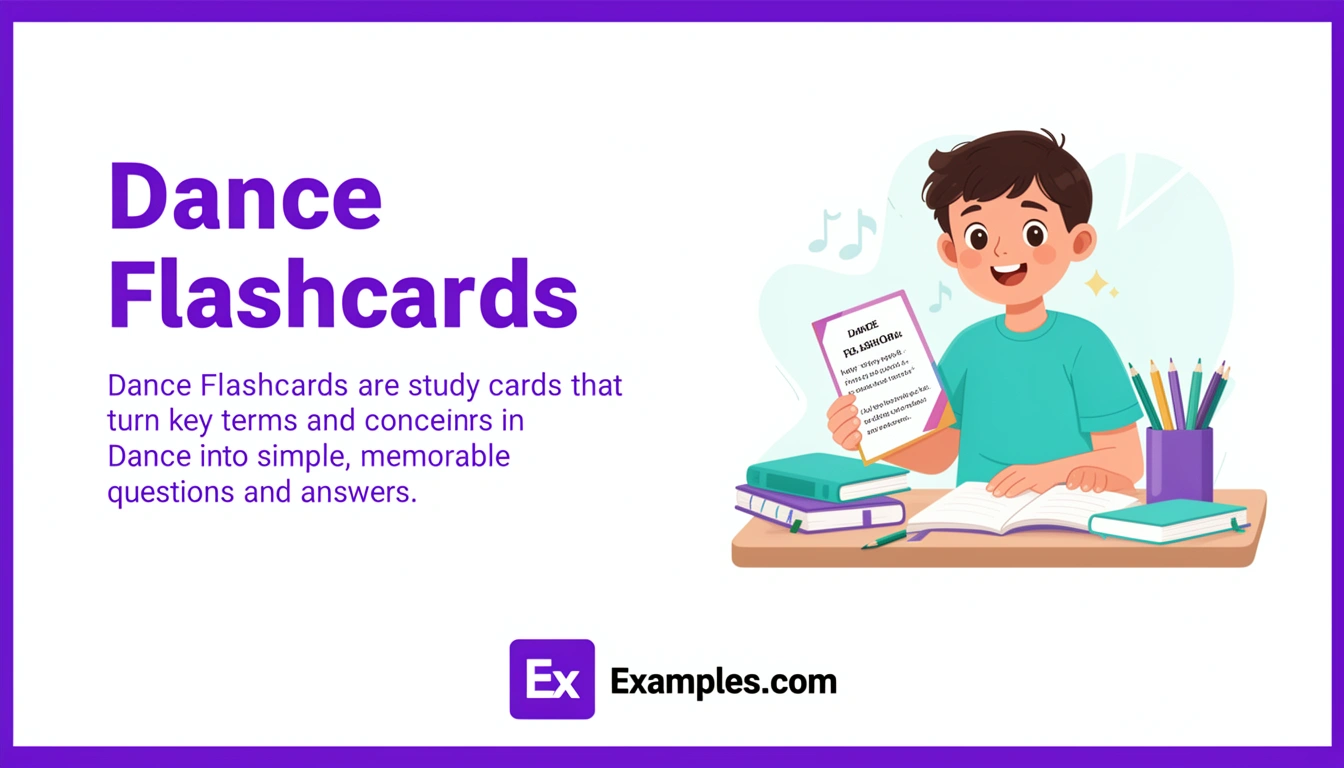 dance flashcards