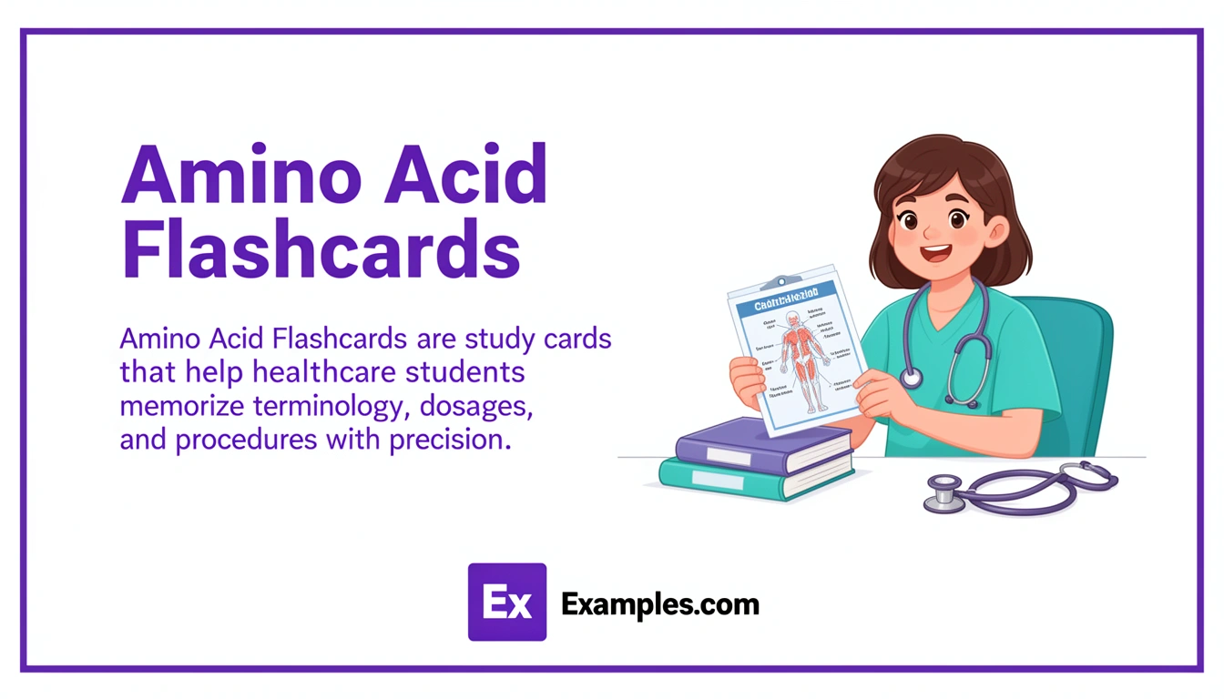 amino acid flashcards