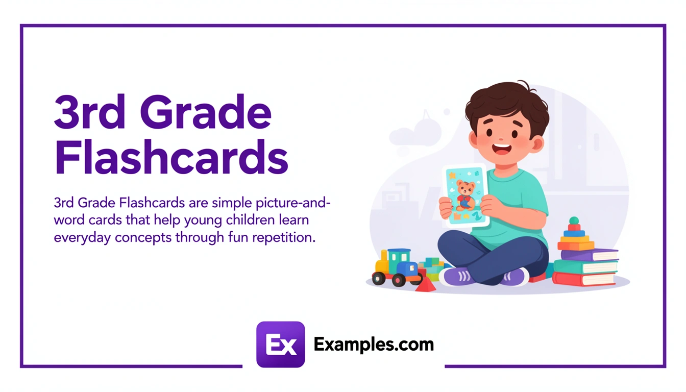 3rd grade flashcards