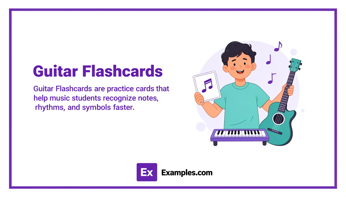 Guitar Flashcard Examples, Create Guitar Flashcards with AI