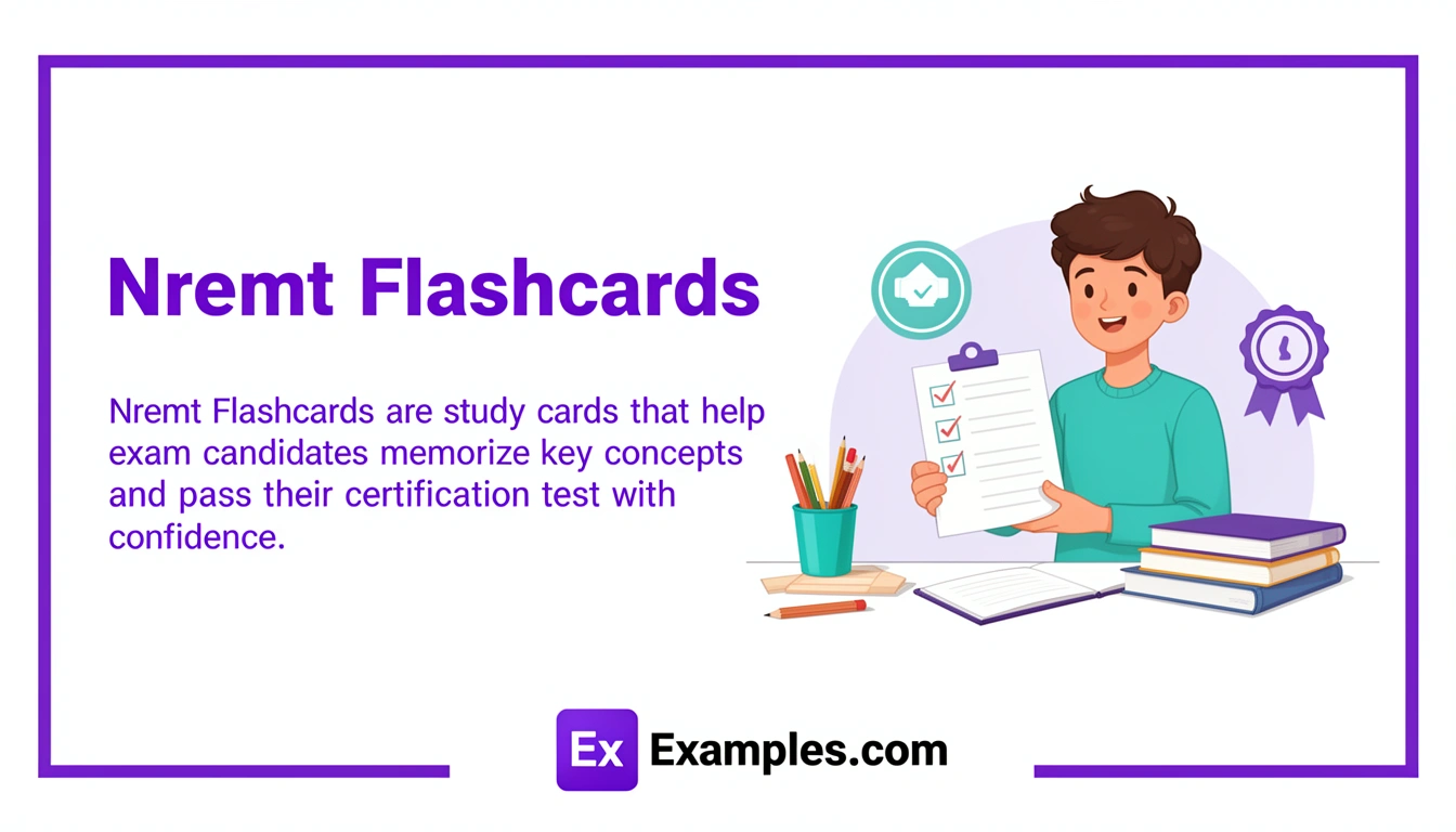 Nremt Flashcard Examples, Create Nremt Flashcards with AI