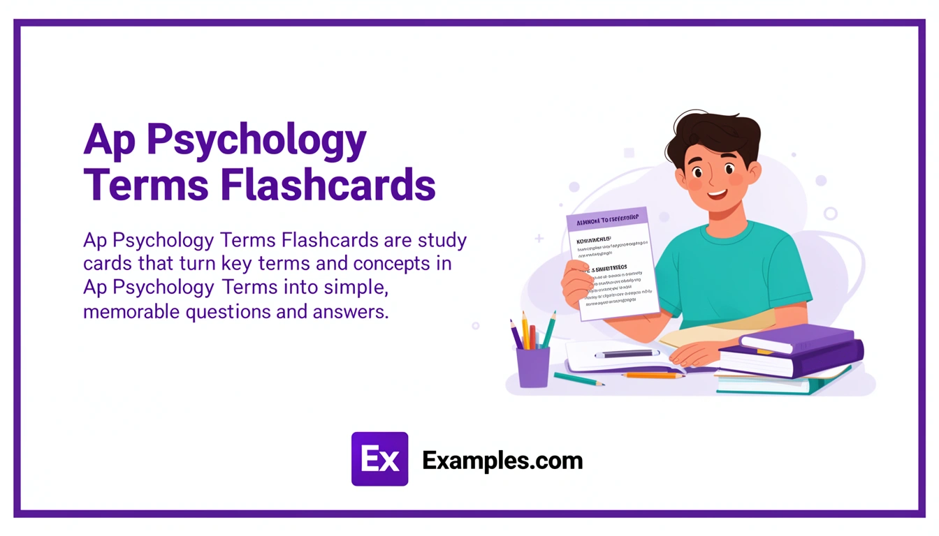 Ap Psychology Terms Flashcard Examples, Create Ap Psychology Terms Flashcards with AI