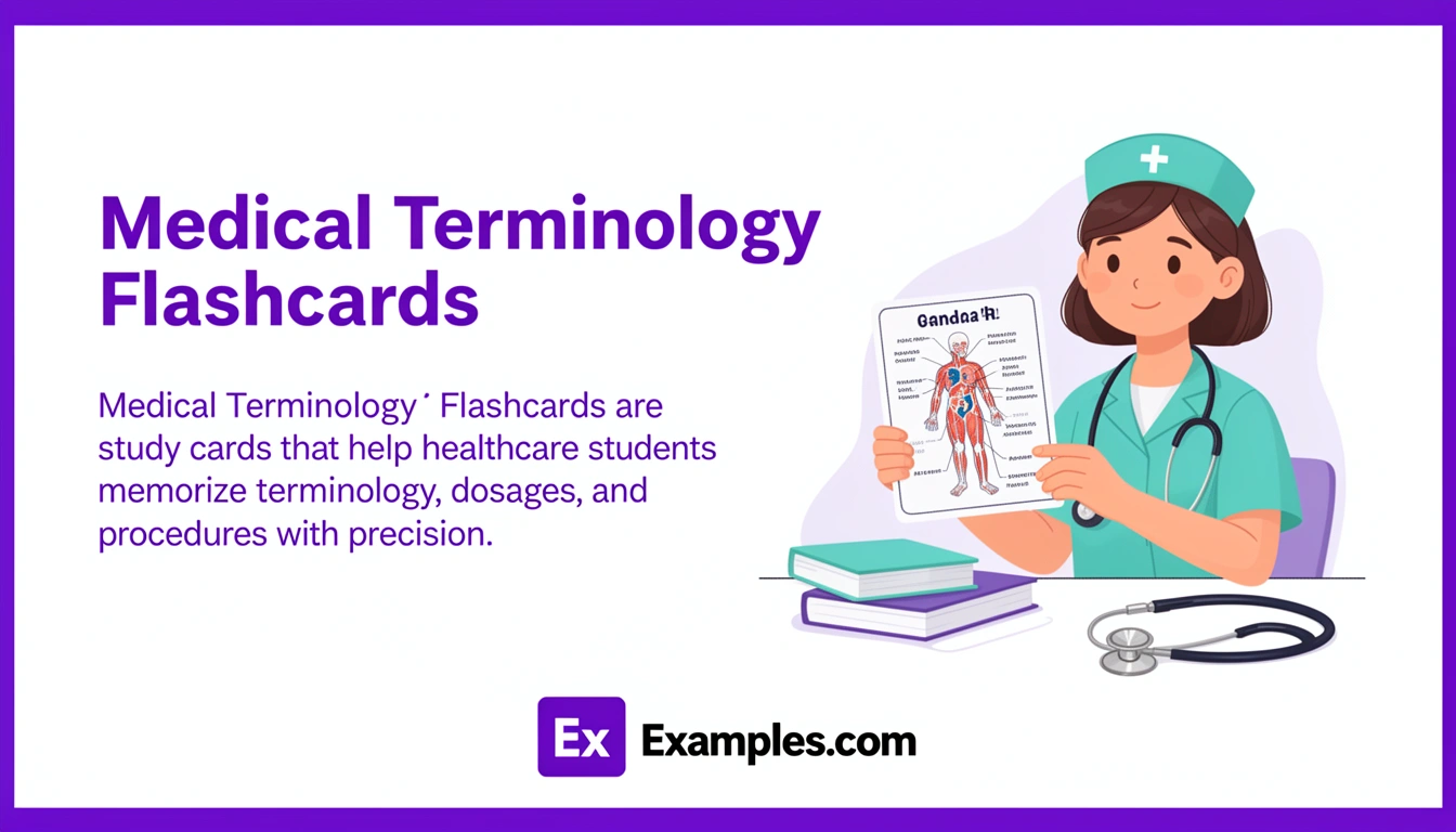Medical Terminology Flashcard Examples, Create Medical Terminology Flashcards with AI