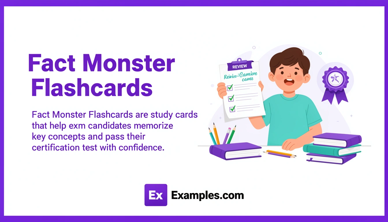 fact monster flashcards