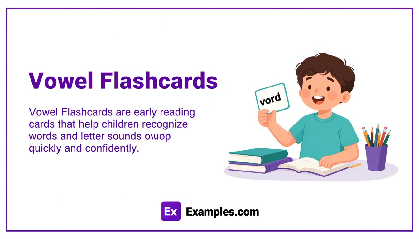 vowel flashcards