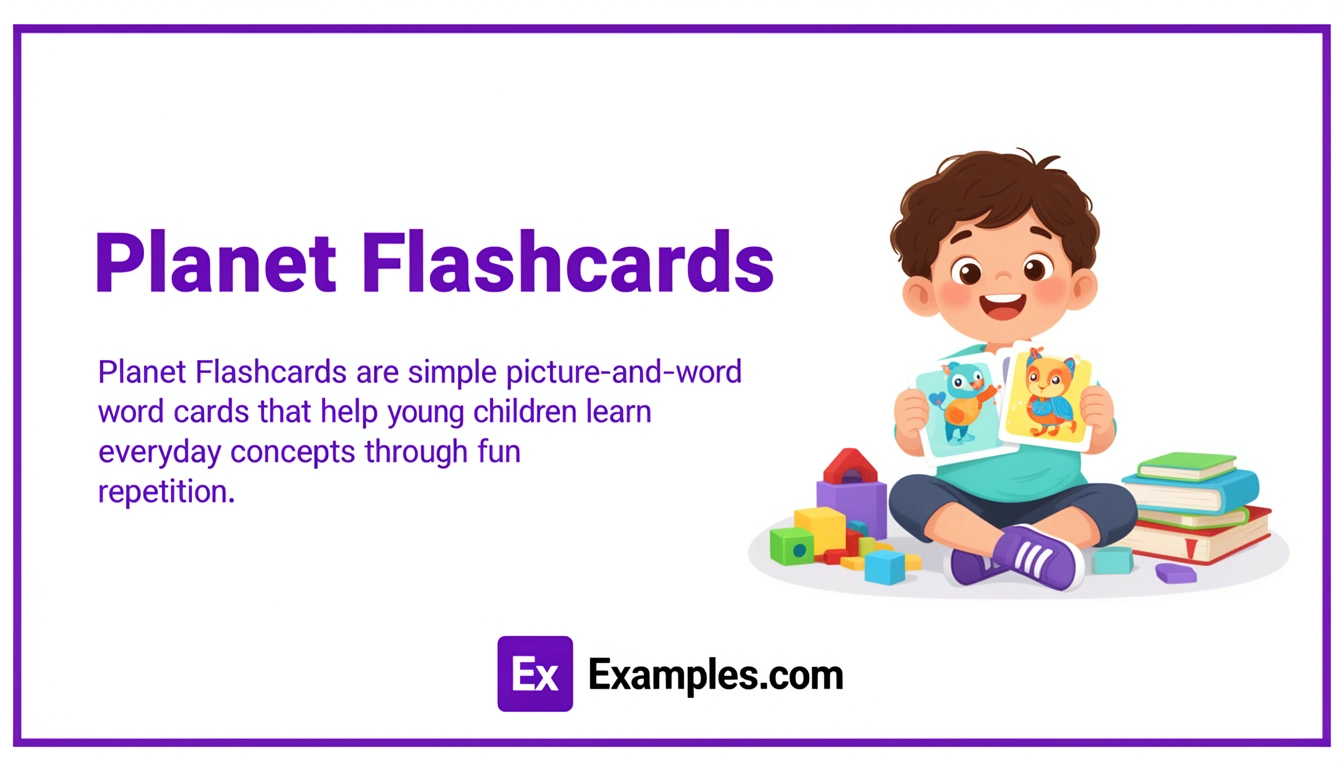planet flashcards